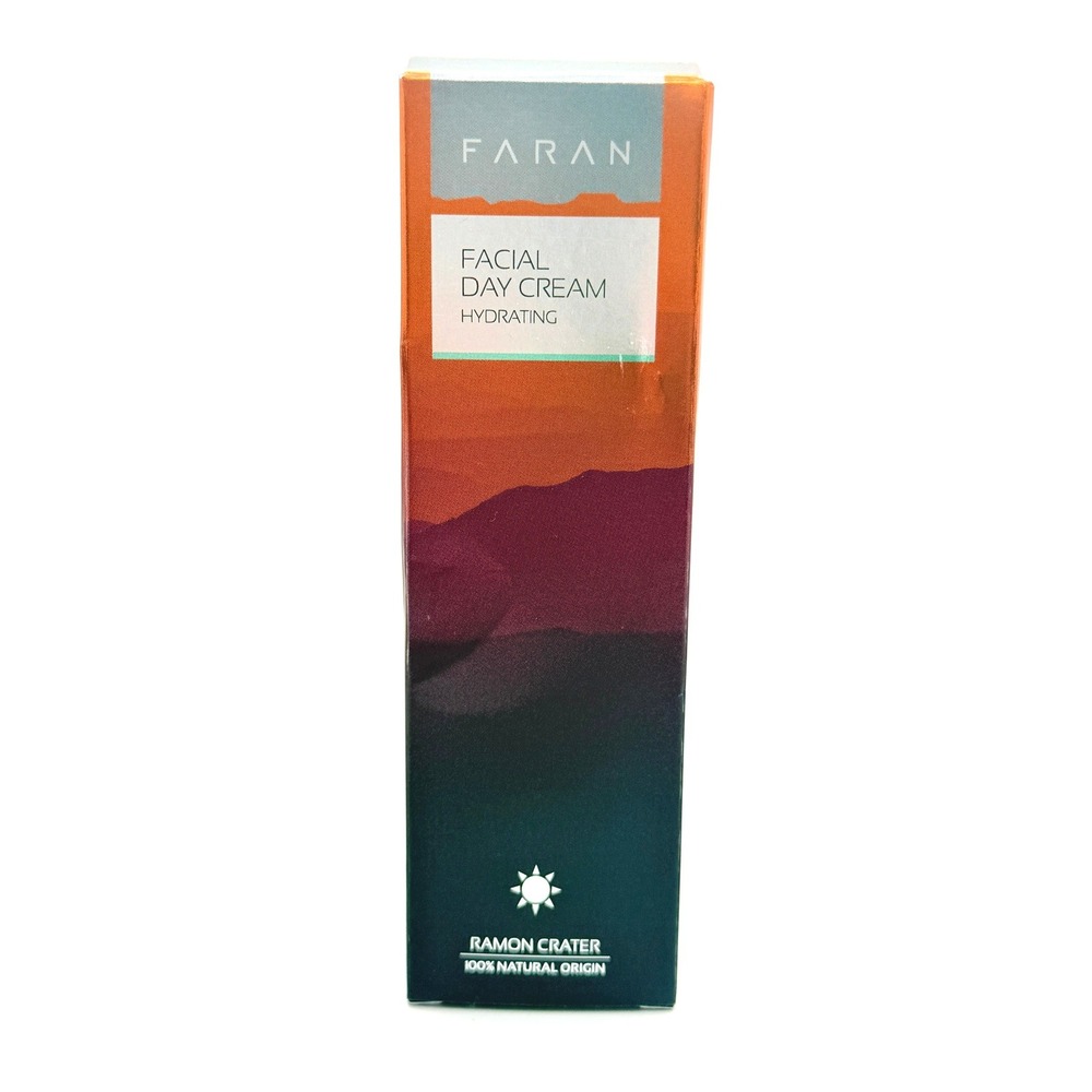 Faran New Hydrating Facial Day Cream 50ml 100% Natural Origin Organic Skincare